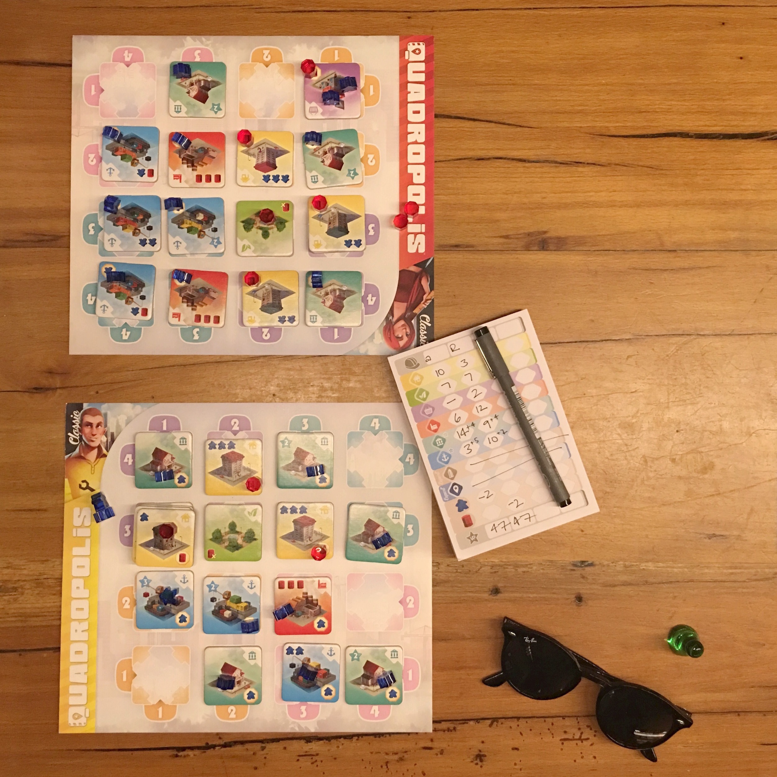 Quadropolis from Days of Wonder